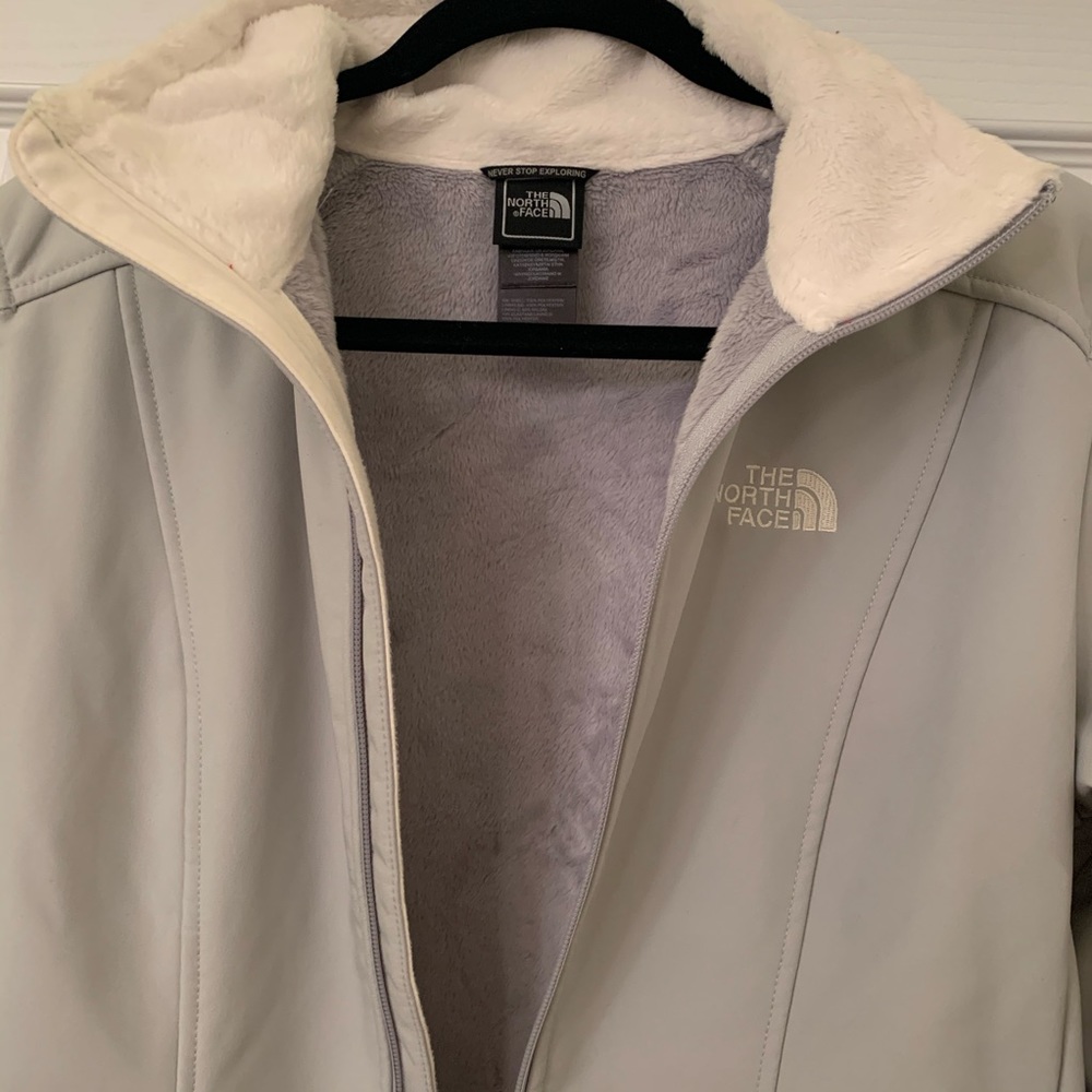 Gray North Face Coat - image 3